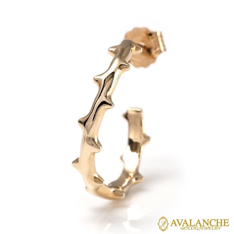 10K イエローゴールド ロープネックレス 幅2.2mm 45cm-60cm UKPH000014