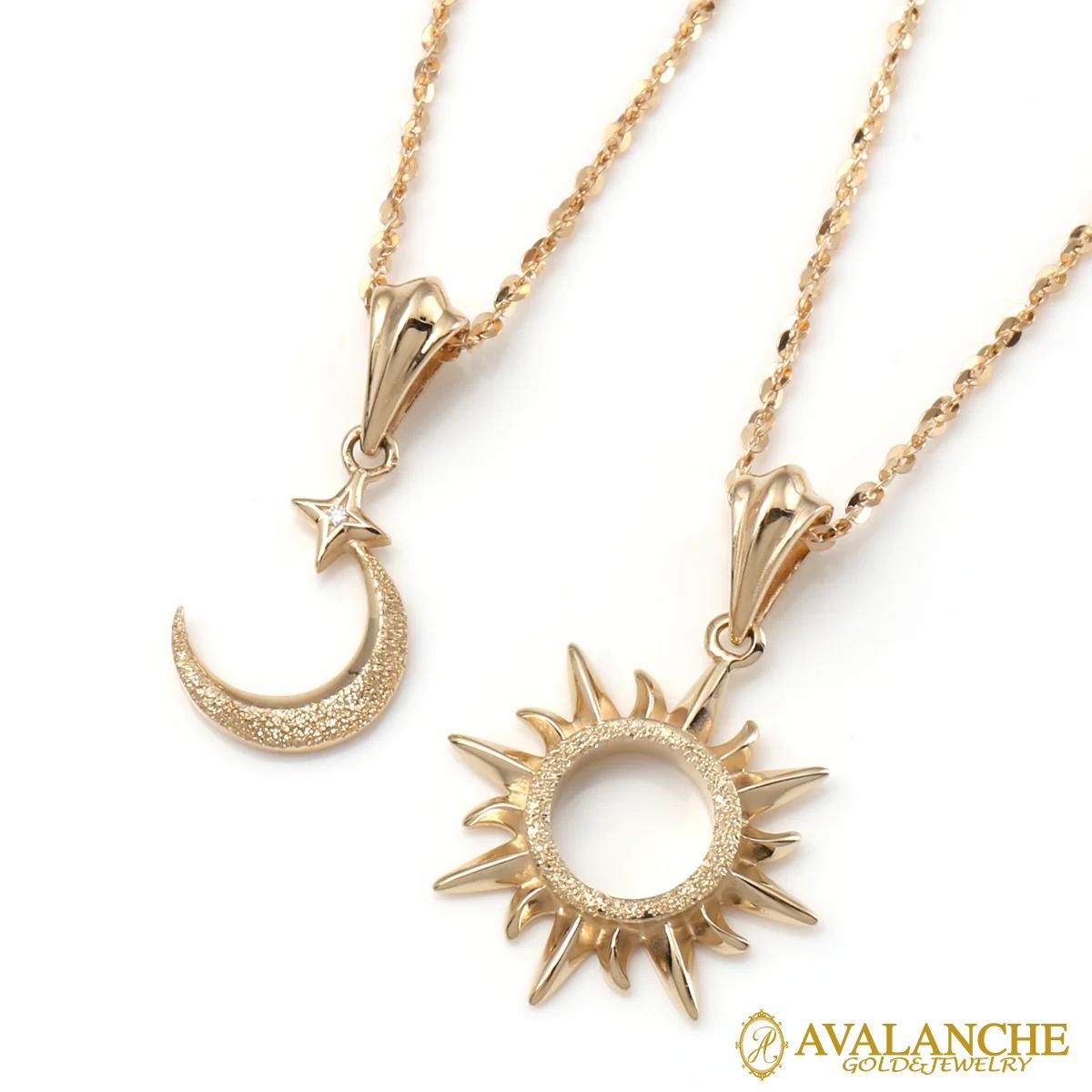 10K イエローゴールド ネックレス&ペンダント 40cm-50cm 3-16303-01/3