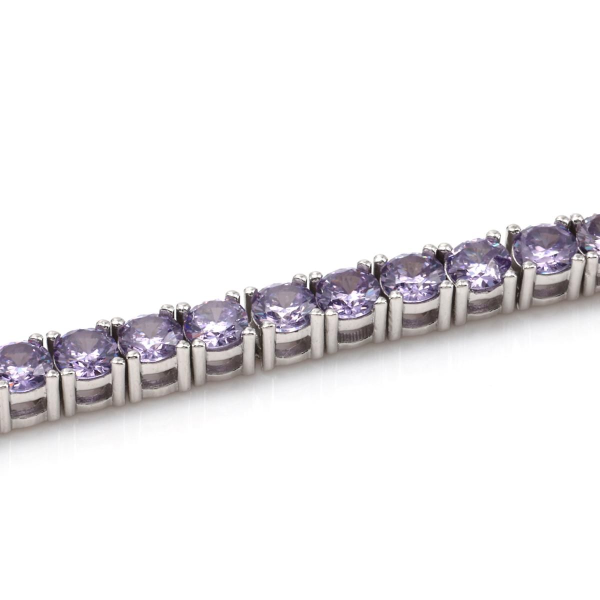 シルバー テニスブレスレット 幅3mm 16cm-18cm - AVALANCHE OFFICIAL STORE