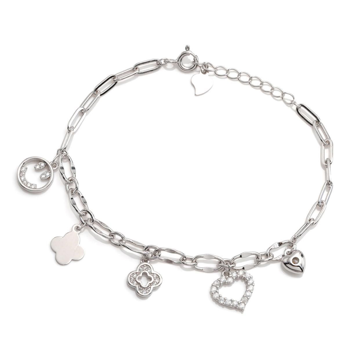 シルバー ブレスレット 幅4.2mm 15cm-17cm ABR6022 - AVALANCHE