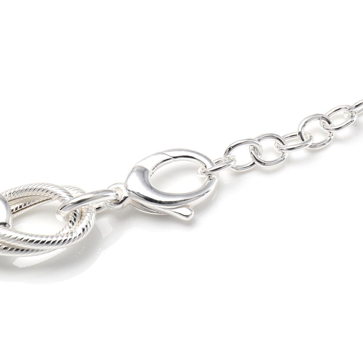 シルバー ブレスレット 幅14.5mm 18cm-22cm GIU614 - AVALANCHE