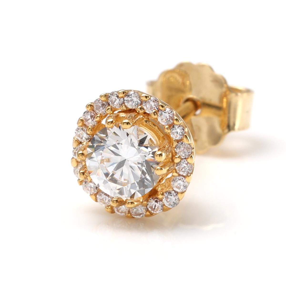 10K イエローゴールド ピアス 7mm - AVALANCHE OFFICIAL STORE