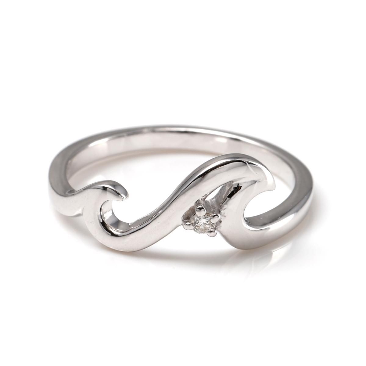 ダイヤモンド シルバー リング 7号-11号 1-10948-02 - AVALANCHE