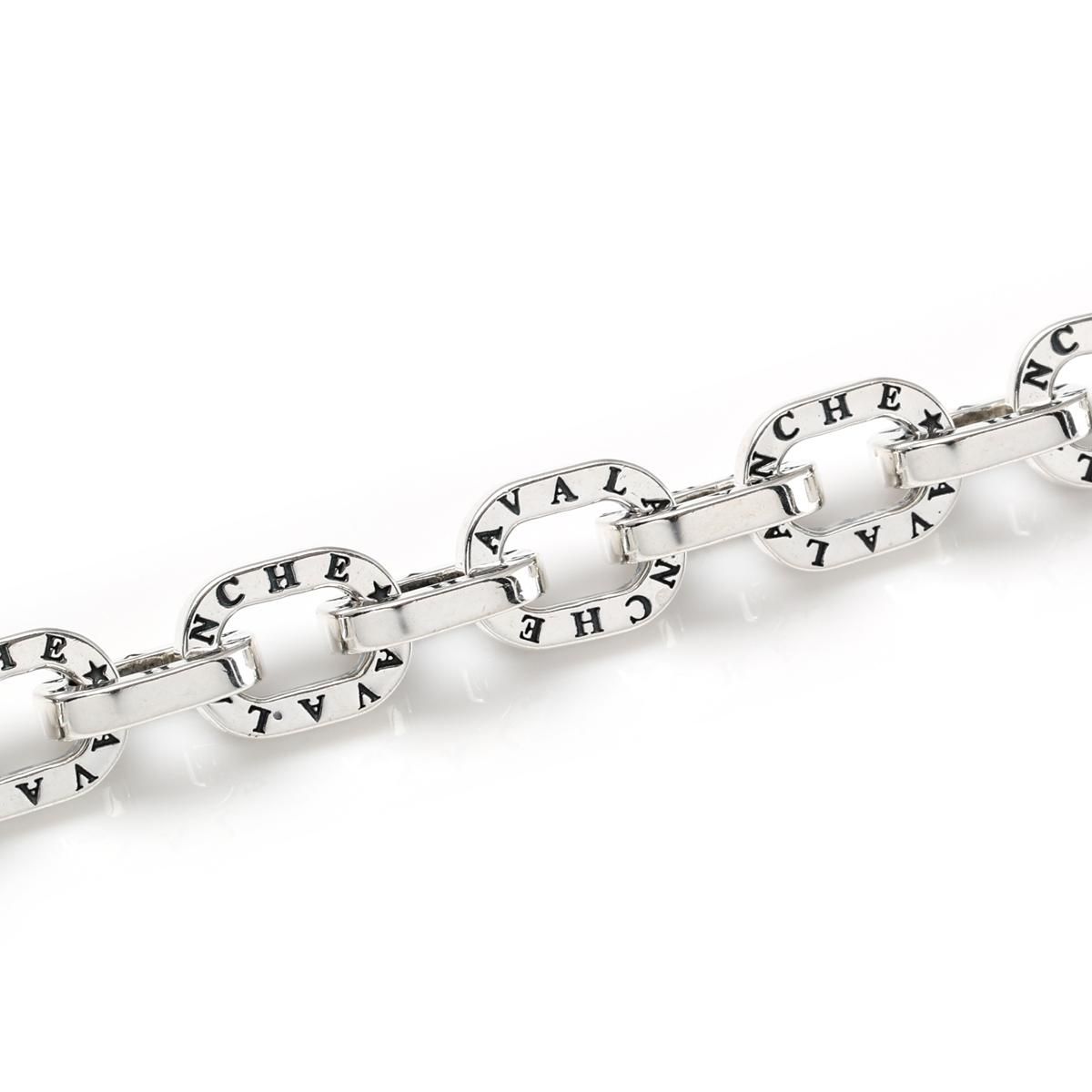 アヴァランチシグネチャー フラットアンカー シルバー ブレスレット 幅