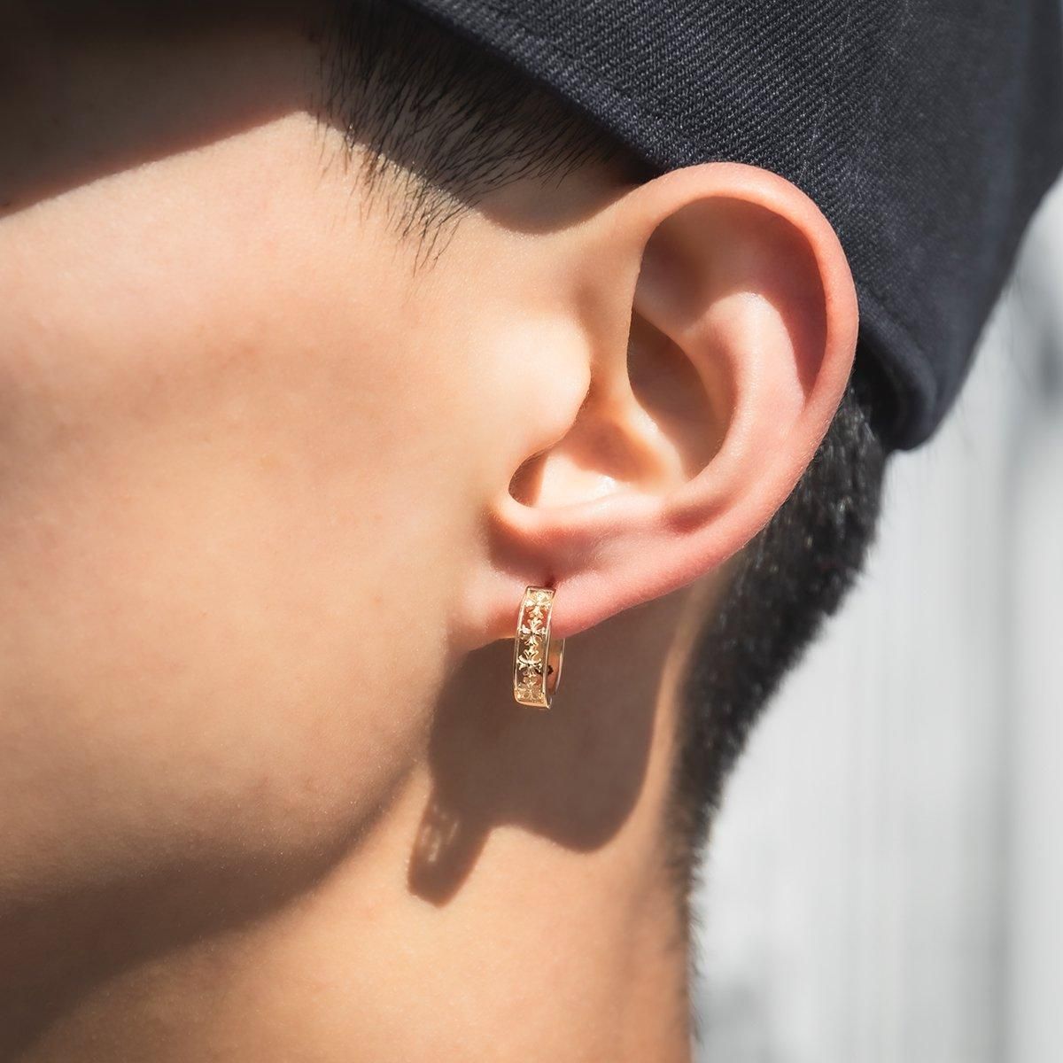 10K イエローゴールド ピアス 14.5mm - AVALANCHE OFFICIAL STORE