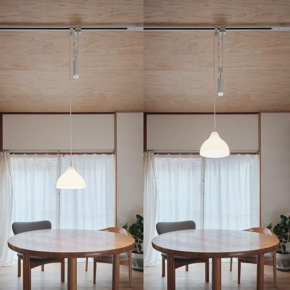 中村好文・ペンダントライトPERA（ペラ）+バランサーPESO（ペソ）｜低