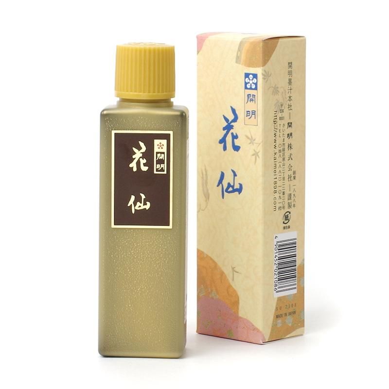 お買い得商品】花仙 400cc 開明 - 書道用品、墨、墨液、紙、筆を卸価格