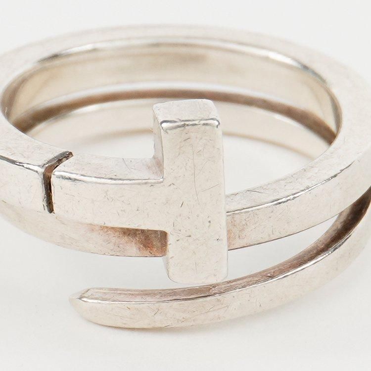 Tスクエアラップリング シルバー ヴィンテージ|ティファニー TIFFANY