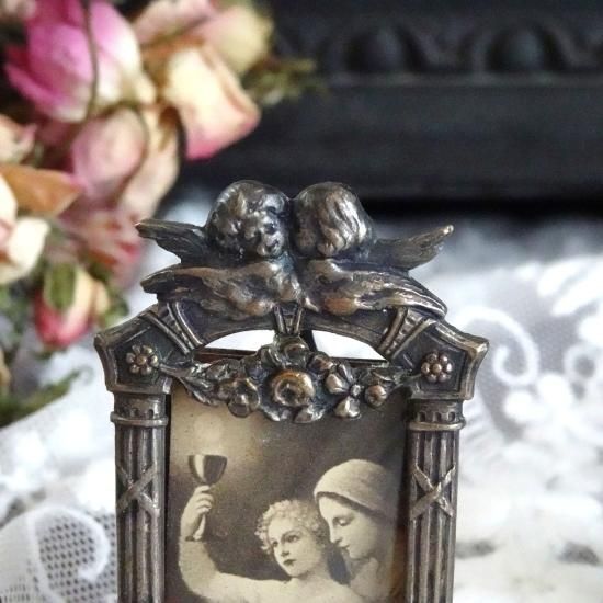 アンティーク フレーム | フランス 真鍮製 ミニチュアフレーム 小さな