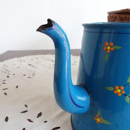 アンティーク ホーローポット | フランス 2段式ホーローポット