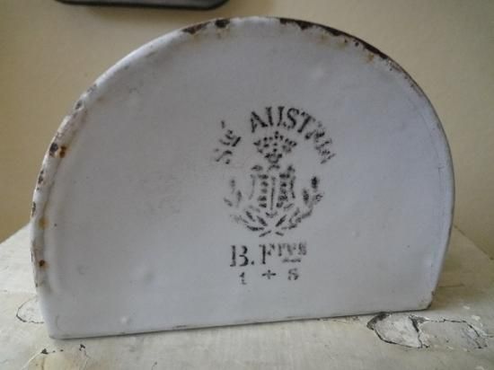 BB社 アンティークホーロー SEL（セル)缶