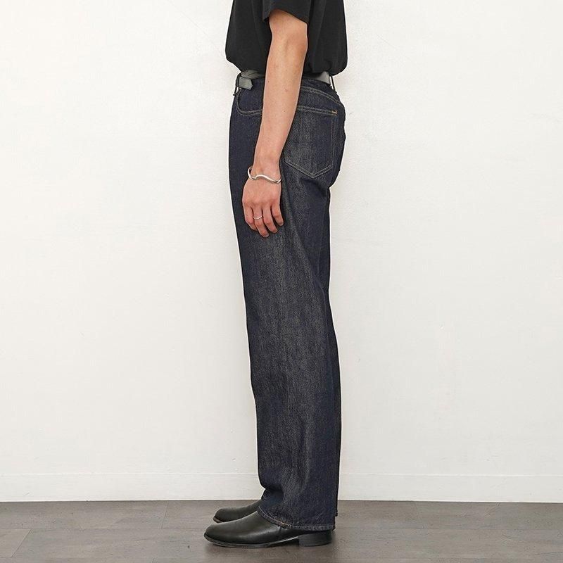 26 S/S】【AURALEE】HARD TWIST DENIM 5P PANTS INDIGO - THIRTY