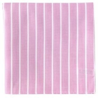 ピンクイエローポプリンストライプハンカチ | H TOKYO ハンカチ | OLD