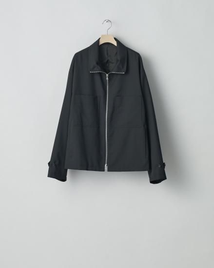 ssstein | シュタイン DRIZZLER ZIP UP JACKET(BLACK) / ドリズラー