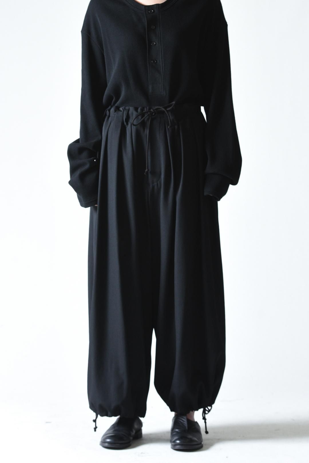 Yohji Yamamoto POUR HOMME ウールギャバ定番バルーンパンツ - Ka na