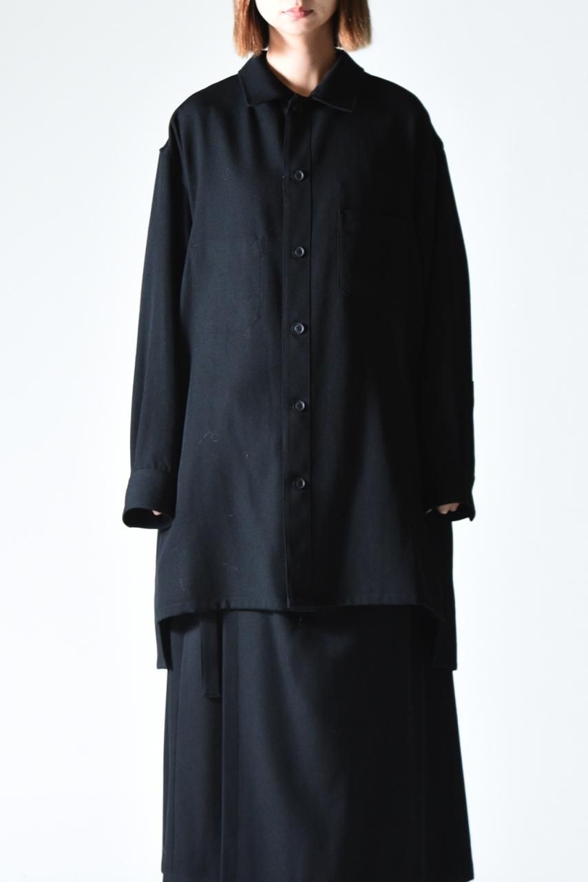 Yohji Yamamoto POUR HOMME アーミーギャバジンビッグブラウス - Ka na