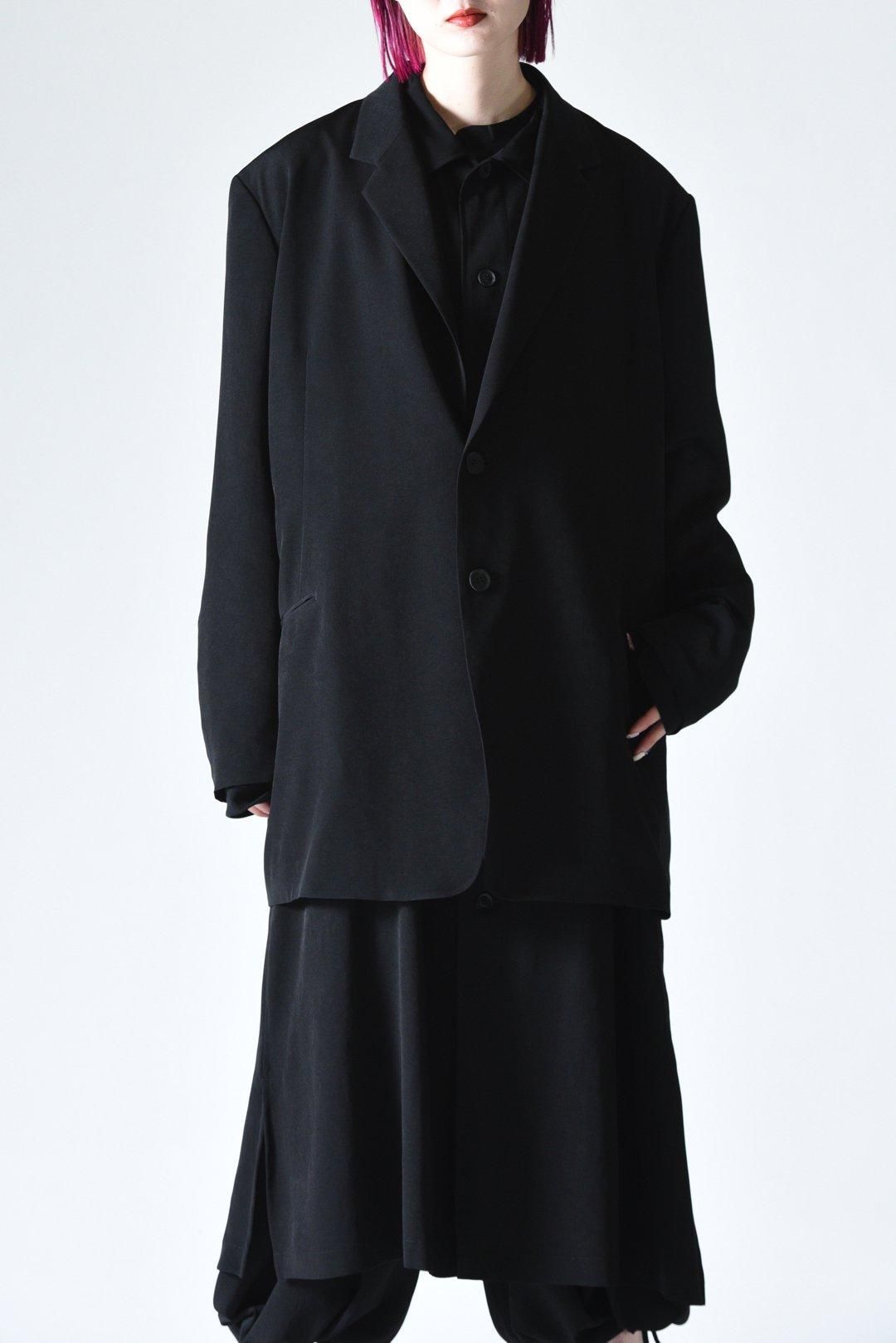 Yohji Yamamoto POUR HOMME トリアセテートタキシードクロスジャケット
