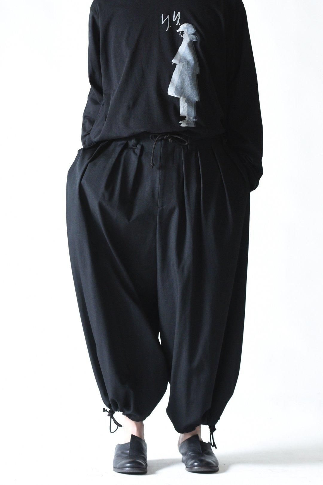 Yohji Yamamoto POUR HOMME ウールギャバジンスタンダードバルーン