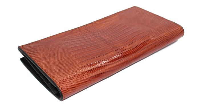 テジュー長財布 | ブラウン - 『皮革に製品としての生命への愛を