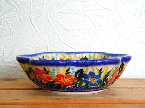 カリヒ 花の形のボウル - ポーランド陶器食器専門店 ポーリッシュ