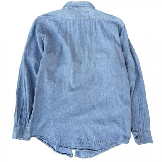 SUNSET】”VINTAGE” 50s~60s US NAVY CHAMPRAY SHIRT/ヴィンテージ 50