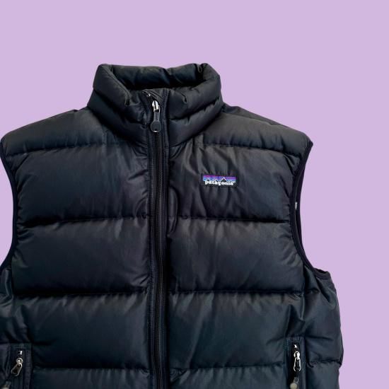SUNSET】 ”PATAGONIA” DOWN VEST/パタゴニア ダウンベスト - サイズS