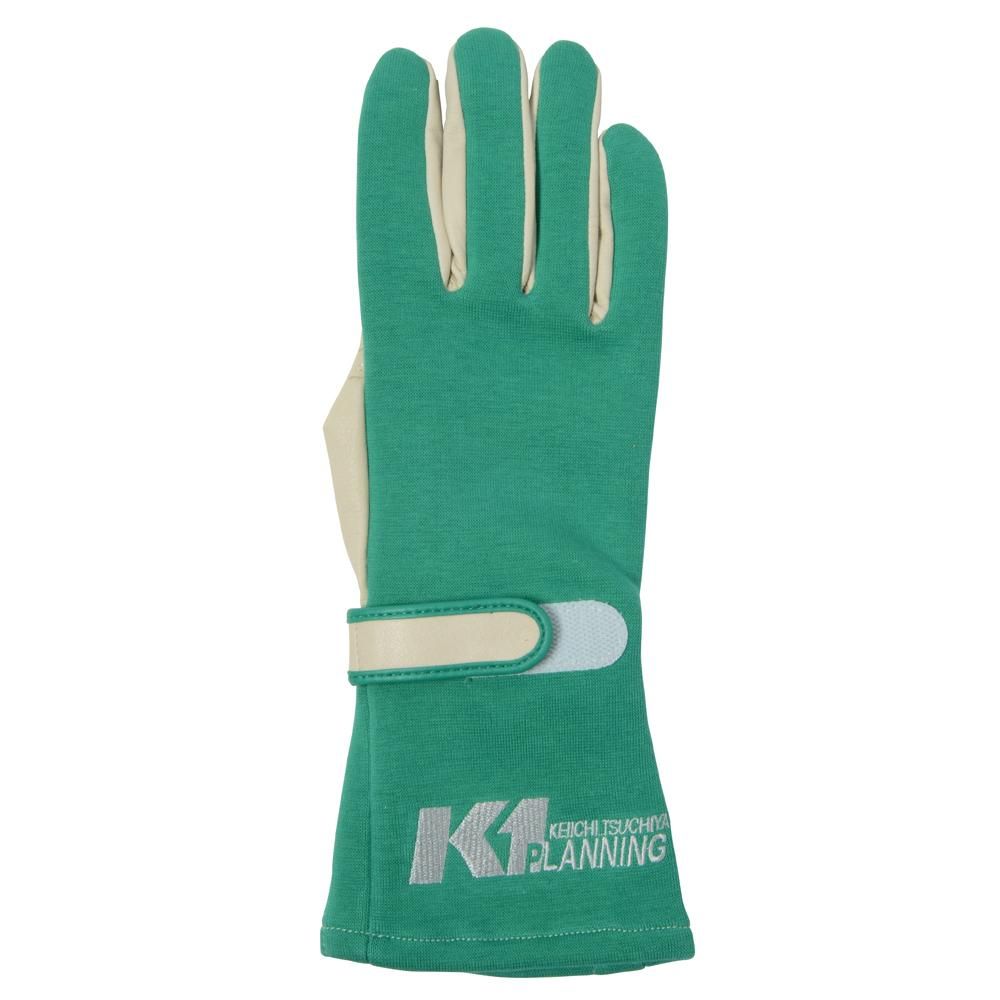 レーシンググローブ 緑 - 土屋圭市オフィシャルショップ