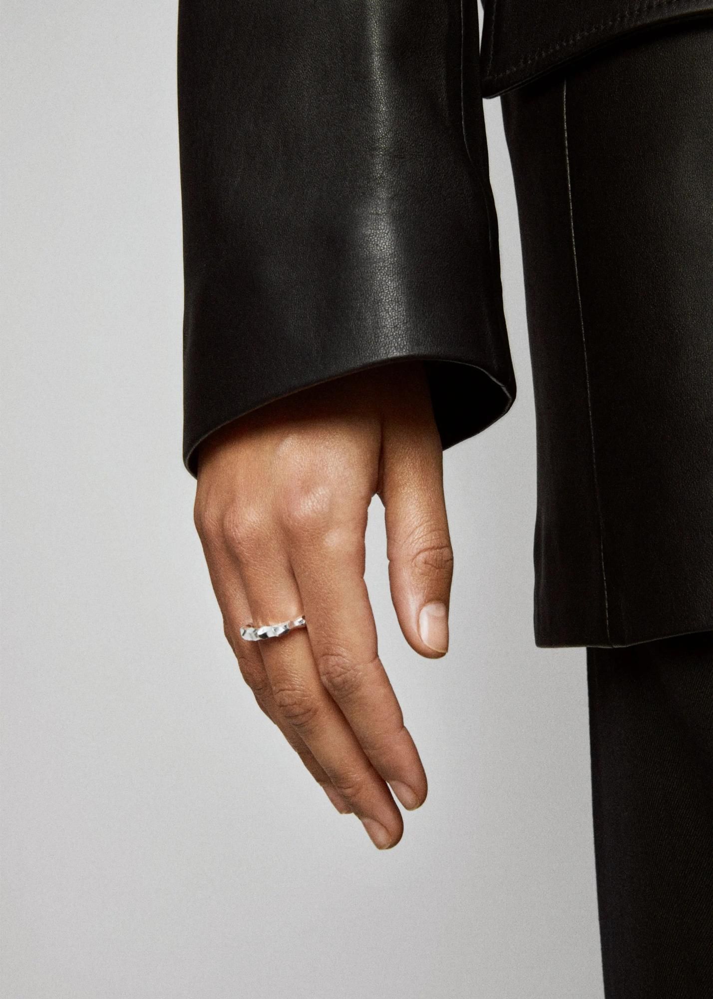 All Blues FADE RING THIN CARVED - Bechics official online store