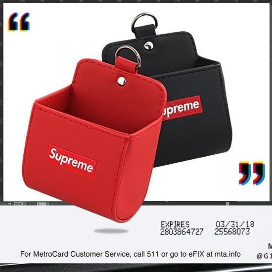 Supreme シュプリーム☆＜自動車用＞収納ケース 小物入れケース