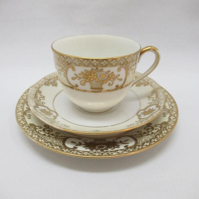 アンティーク食器｜オールドノリタケ（Noritake）｜トリオ・カップ