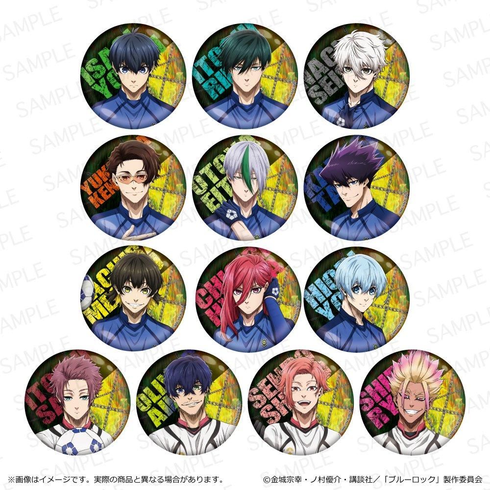 ブルーロック2期 ホログラム缶バッジ 単品 - TUK_ang SHOP ～つかんぐ