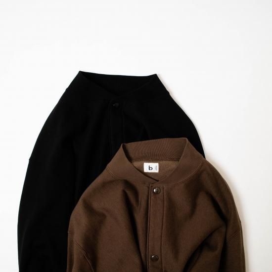 blurhms ブラームス 「Soft & Hard Sweat Snap Cardigan」 - WEEKENDER