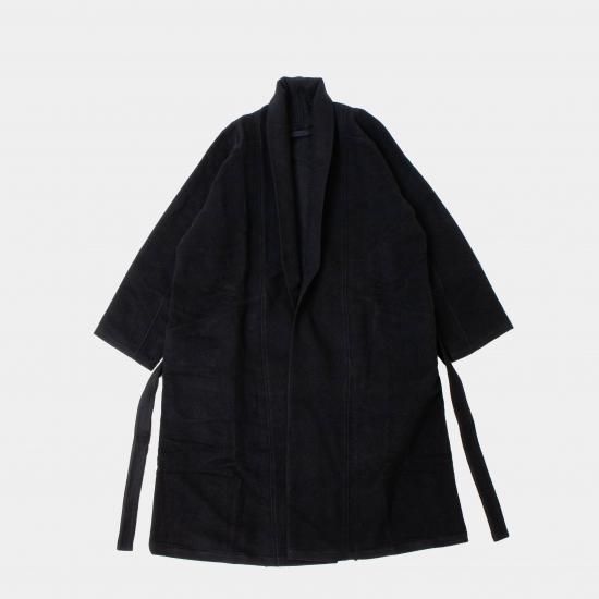 MITTAN ミッタン 「ウールシルクキャメル半纏ロングコート（紐付き