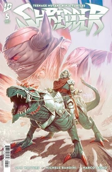 Teenage Mutant Ninja Turtles: Shredder #5 Cover A (Santolouco