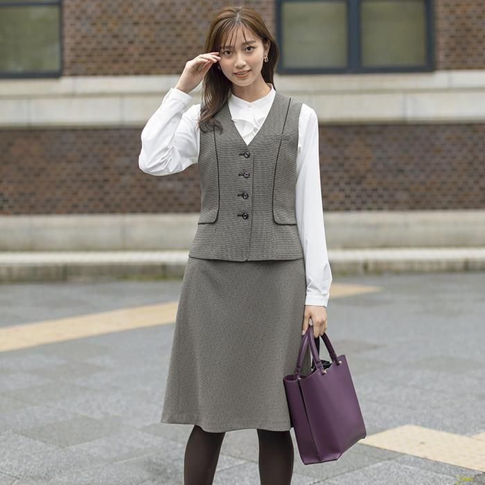 S-04537（セロリー）Selery ベスト イージーケア 会社制服 しごと服