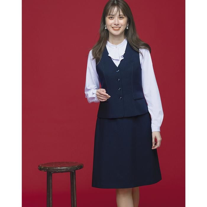 S-12190（セロリー）Selery スカート 後ろウエストゴム しごと服｜事務服