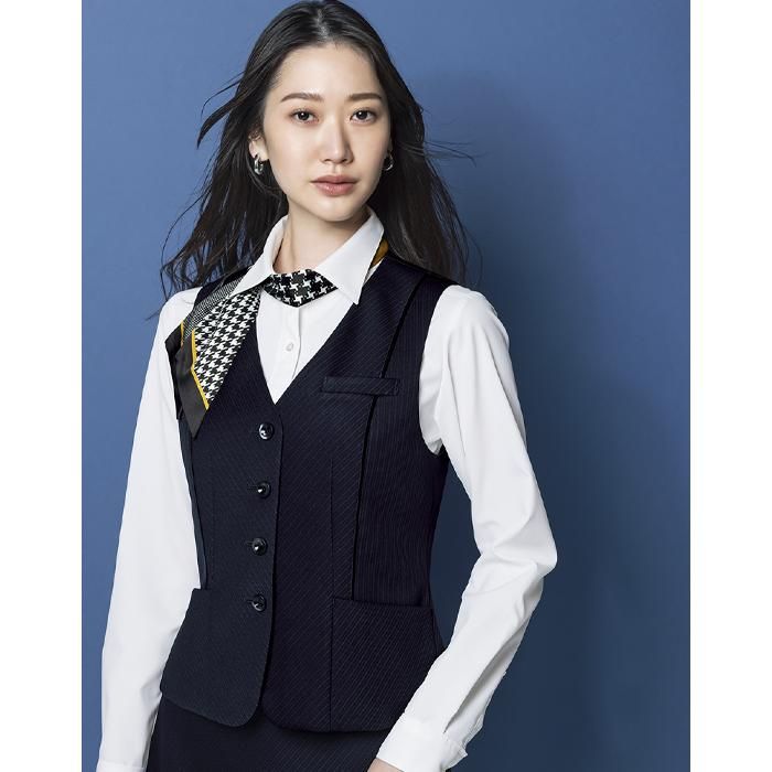 S-04591（セロリー）Selery ベスト イージーケア 会社制服 しごと服