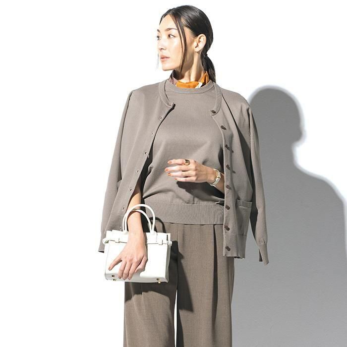 S-73190（セロリー）Selery カーデガン ニット しごと服｜事務服