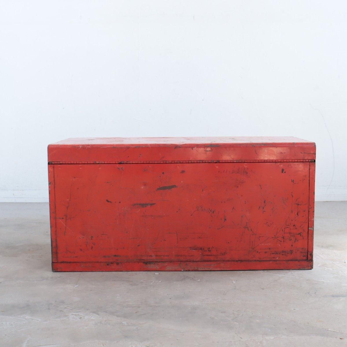 ヴィンテージ ツールキャビネット アメリカ 工具入れ USA ステッカー