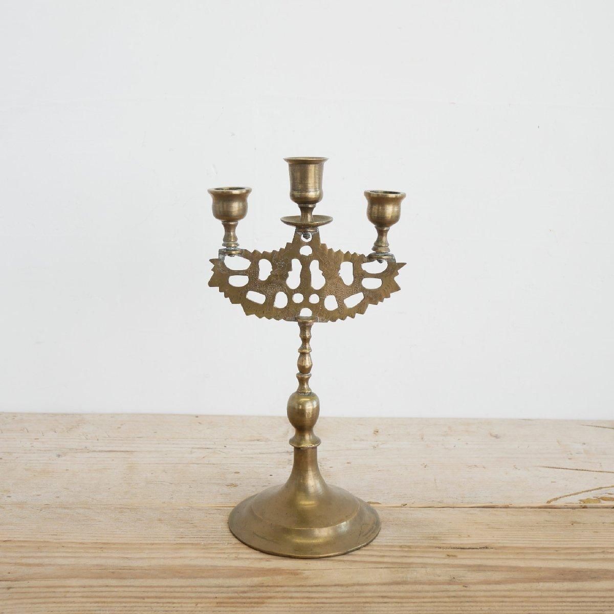 キャンドルホルダー アンティーク 真鍮製 -通販-ローズボール