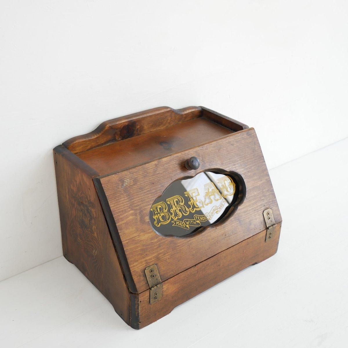 ヴィンテージ ブレッドケース アメリカ カントリースタイル ウッド