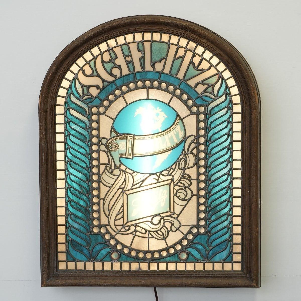 ライトサイン ビール SCHLITZ 看板 -通販-ローズボールアンティークス