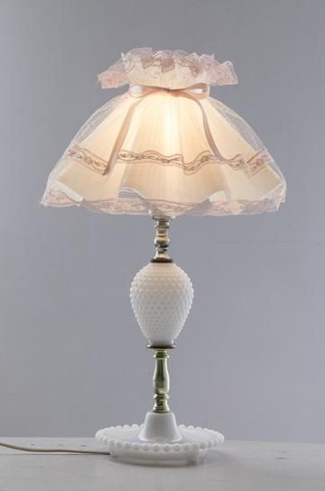 フェントン製ミルクガラスシェードライト【パディントン】｜ブロカント