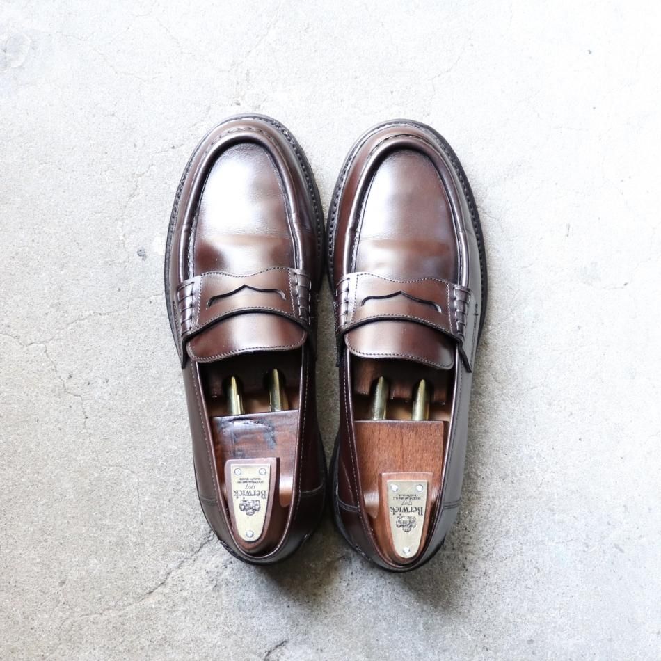 極美品” Berwick（バーウィック）コインローファー UK8.5 HO217ラスト