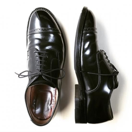 美品” ALDEN（オールデン） Punched Cap Toe Shoes（パンチドキャップ