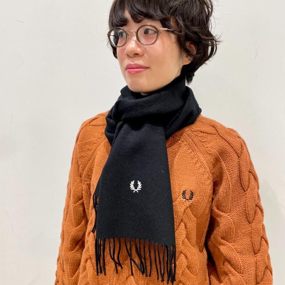 FRED PERRY - Lambswool Scarf (C4126) 正規取扱商品 - Sheth Online