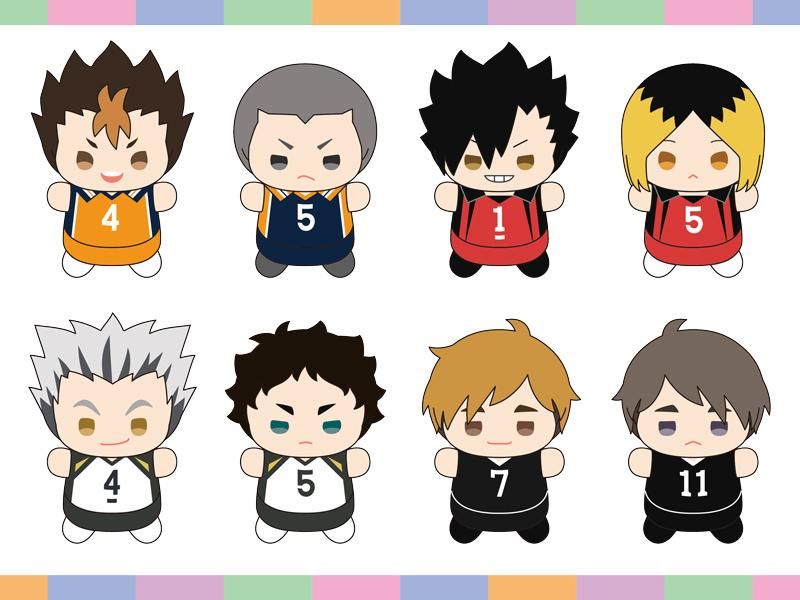 もちもちマスコットたっち ハイキュー!! vol.2（1BOX=8個入）