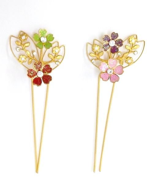 簪セット かんざし 角隠し 綿帽子 白無垢 花魁 舞妓 中古 リサイクル