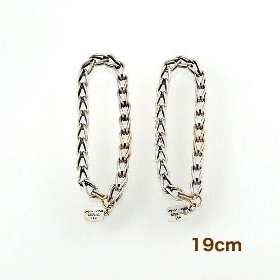 19cm】【21cm】【24cm】Sandia別注 シングルマネーチェーン