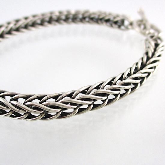 ダブルマネーチェーンブレスレット By Steve Arviso - インディアン